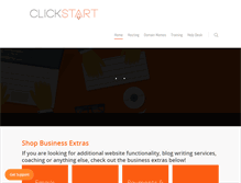 Tablet Screenshot of clickstartgroup.com
